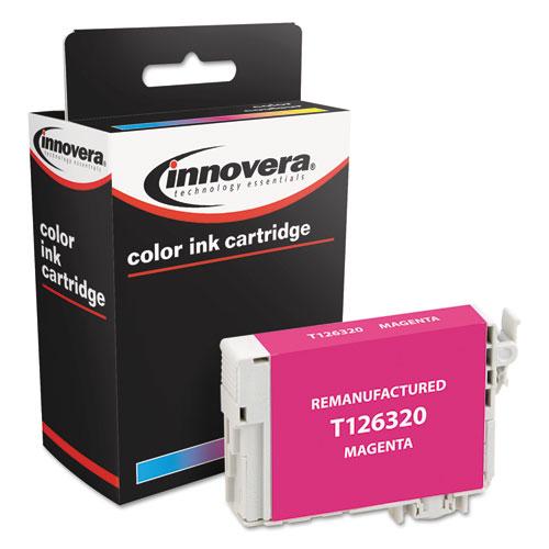 Remanufactured Magenta Ink, Replacement for 126 (T126320), 470 Page-Yield Remanufactured Magenta Ink, Replacement for 126 (T126320), 470 Page-Yield